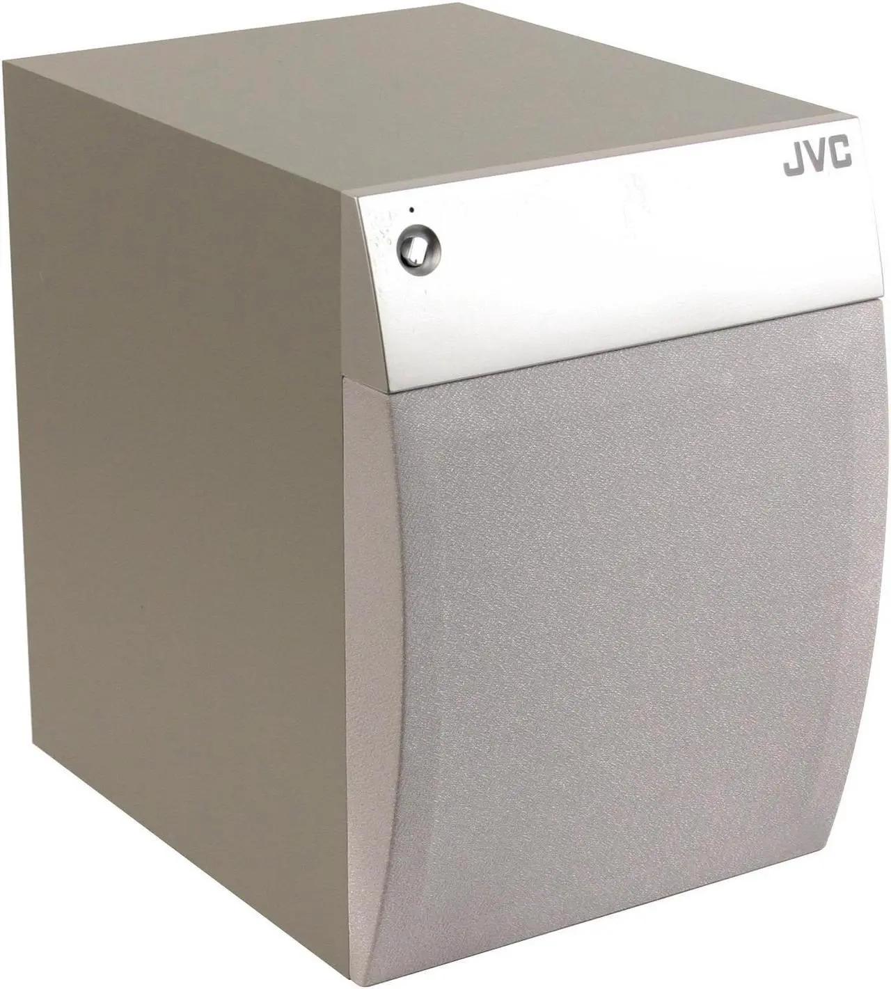 Alt view image 3 of 5 - JVC SPPWA670 Subwoofer Only 10" 120W Powered Subwoofer W/ Silver Color