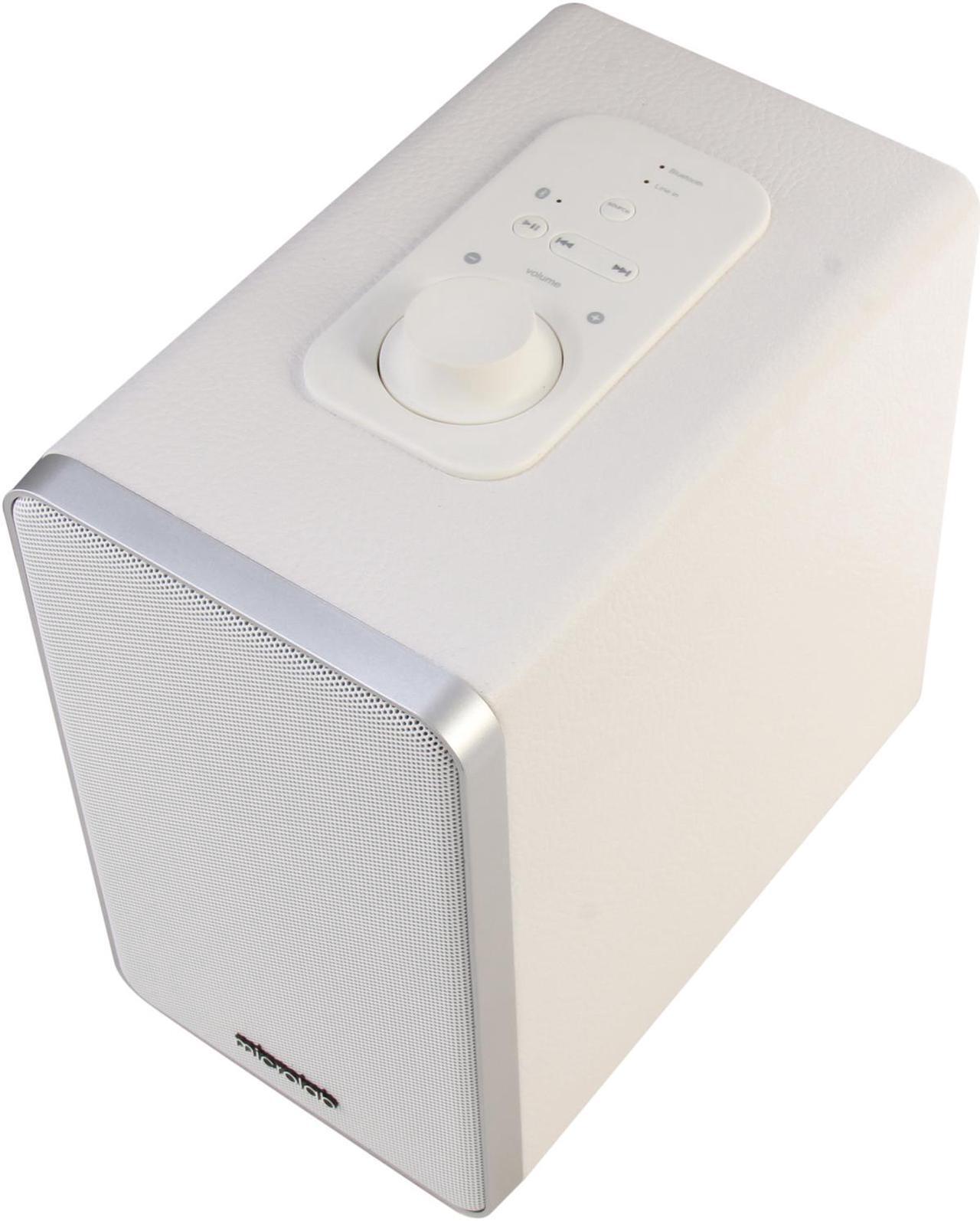 Alt view image 5 of 6 - Microlab SP-H21WH 66 Watt 2.0 Bluetooth Wireless Speaker (White)