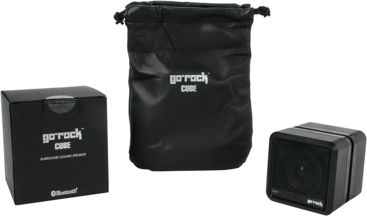 Alt view image 13 of 17 - Go Rock TRMS03SR Black Bluetooth Portable 3D Surround Speakers