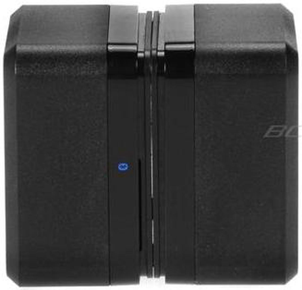 Alt view image 17 of 17 - Go Rock TRMS03SR Black Bluetooth Portable 3D Surround Speakers