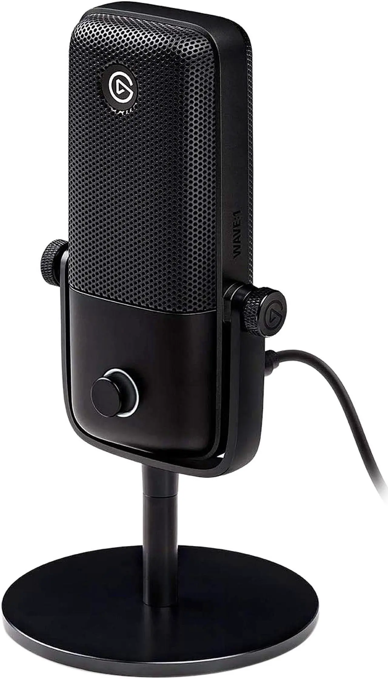 Main image of Elgato Wave:1 - Premium Cardioid USB Condenser Microphone for Streaming, Gaming, Home Office, Free Mixer Software, Sound Effect Plugins, Anti-Distortion, Plug & Play, Mac/PC, Stream Deck compatible