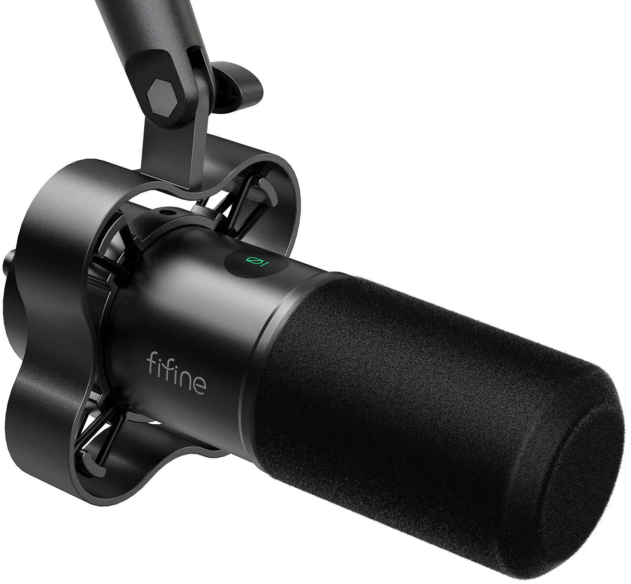Open Box: FIFINE K688 Neo USB/XLR Podcast Microphone - Dynamic Pro Mic, Mute & Monitor for Streaming, Gaming, Vocal & Music Recording Audio, for PC USB-C Smartphone Mixer, boom arm - Newegg.com - Open Box condition - Image 10
