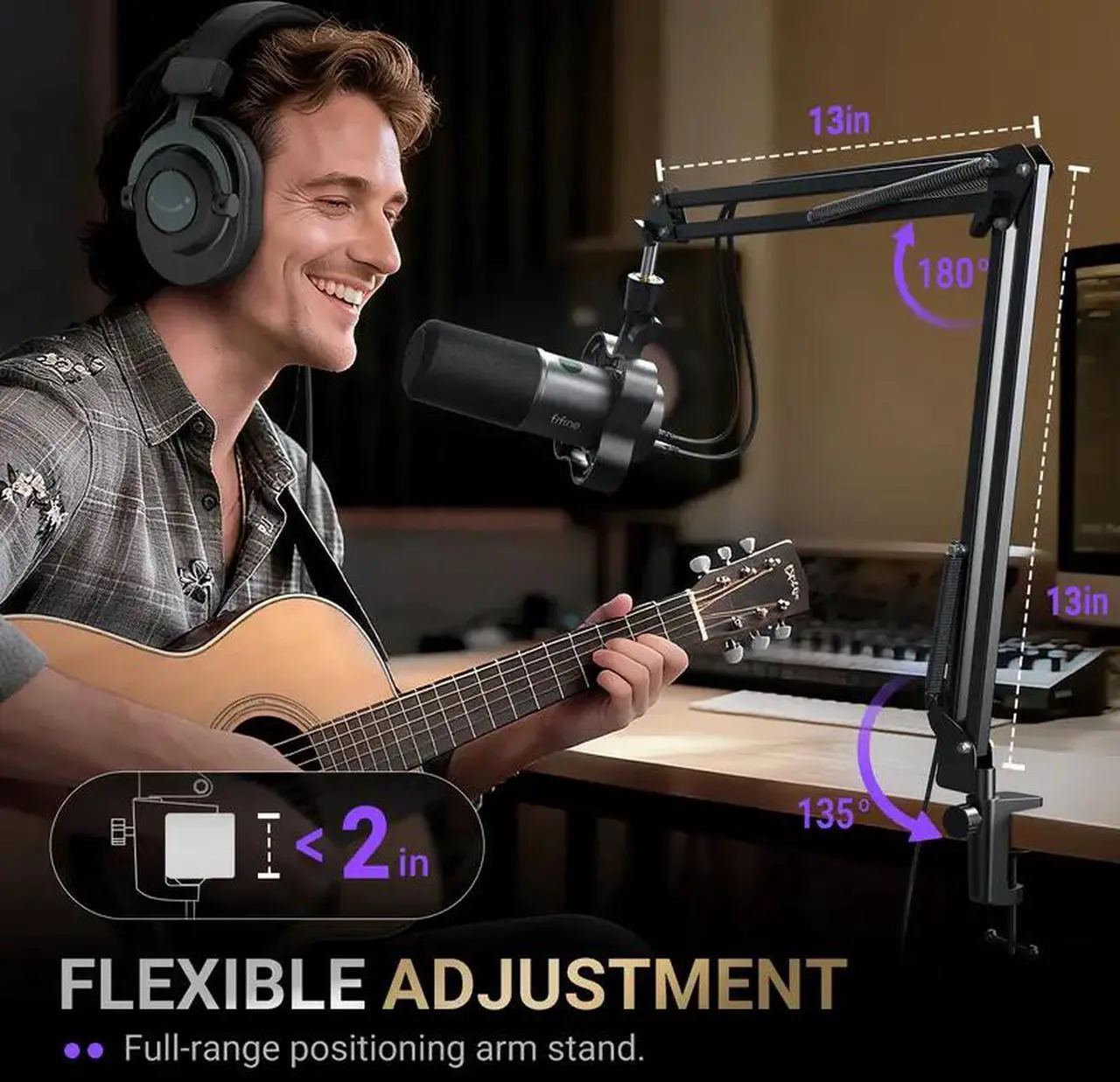 Open Box: FIFINE K688 Neo USB/XLR Podcast Microphone - Dynamic Pro Mic, Mute & Monitor for Streaming, Gaming, Vocal & Music Recording Audio, for PC USB-C Smartphone Mixer, boom arm - Newegg.com - Open Box condition - Image 19