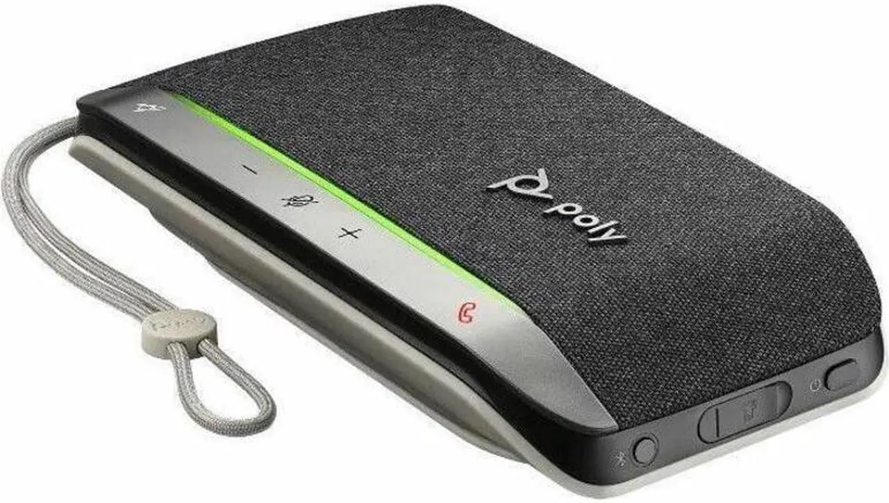 Alt view image 3 of 3 - Poly Sync 20+M Speakerphone +USB-A to USB-C Cable +BT700 dongle +Pouch