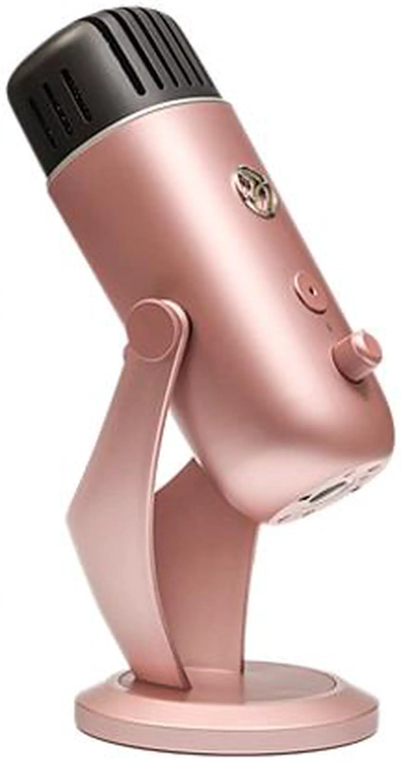 Alt view image 3 of 4 - Arozzi Colonna Rose Gold Streaming and Gaming Microphone - Studio Quality with Adjustable Patterns