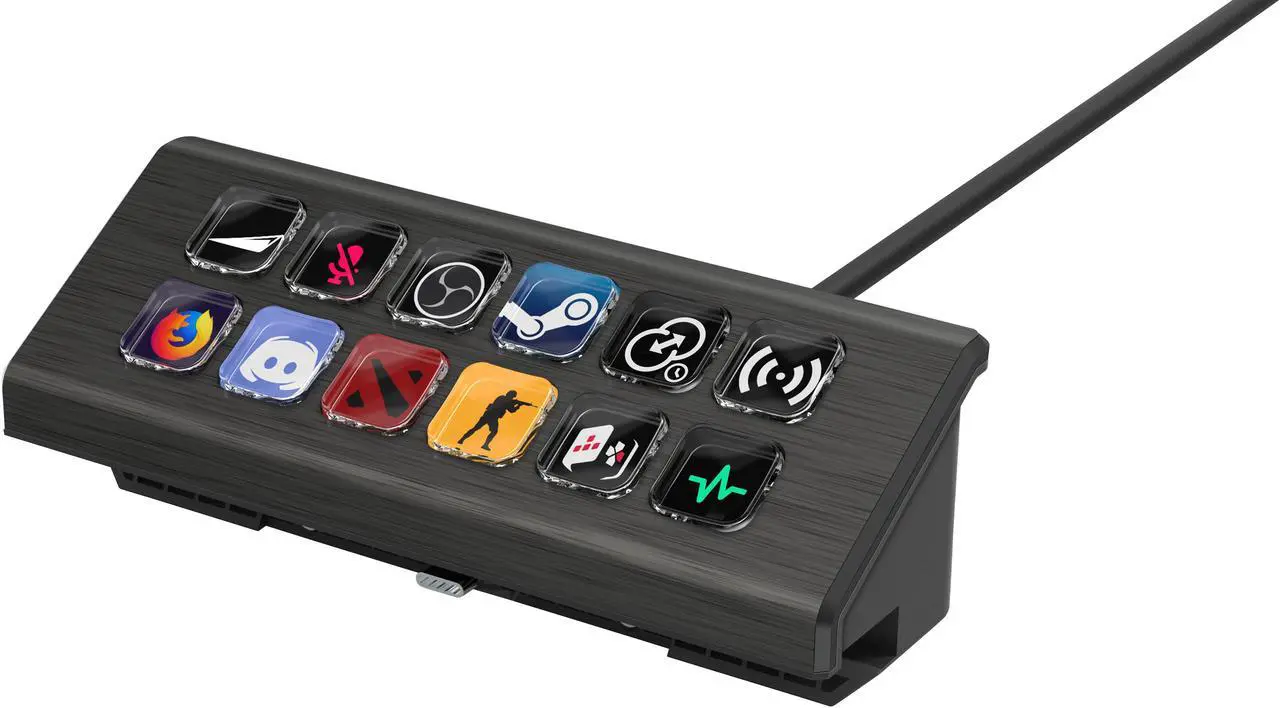 Main image of MOUNTAIN DISPLAYPAD - The Streaming and Content Creation Controller with 12 Customizable Tactile Display Keys