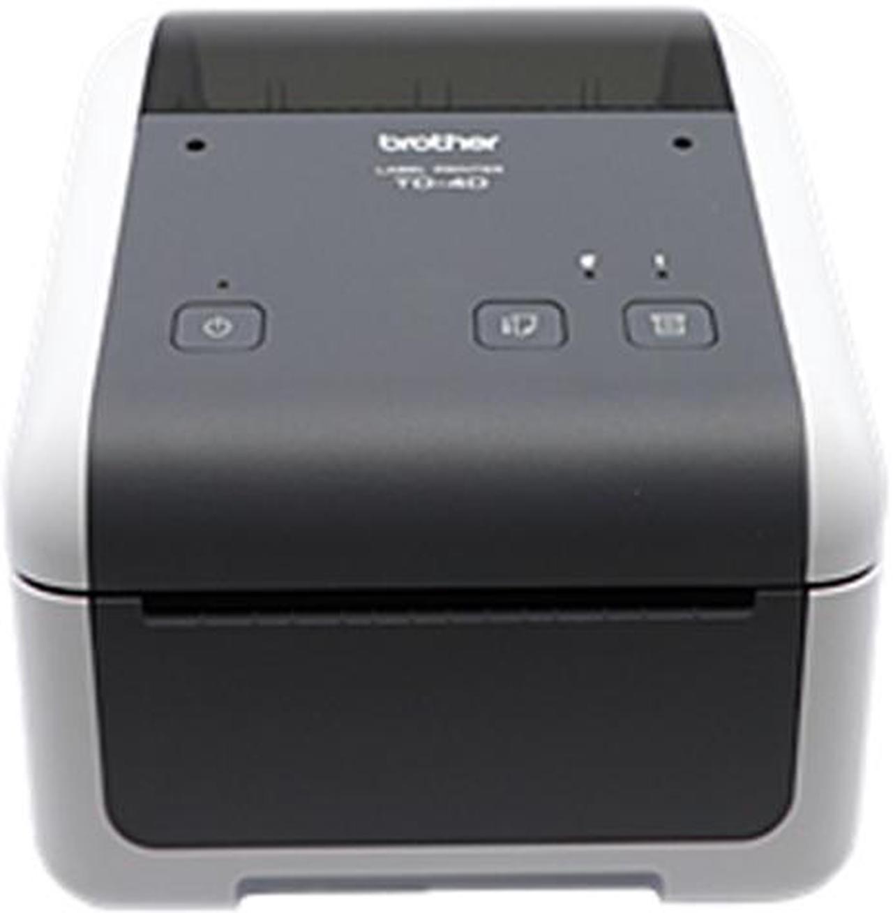 Brother TD-4420DN 4.3” Desktop Network Direct Thermal Label, Tag, Wristband, and Receipt Printer, 203 dpi, 64MB Flash/256MB SDRAM, USB, Serial, Ethernet LAN, Tear Up, Peeler, Cutter, ZPL II