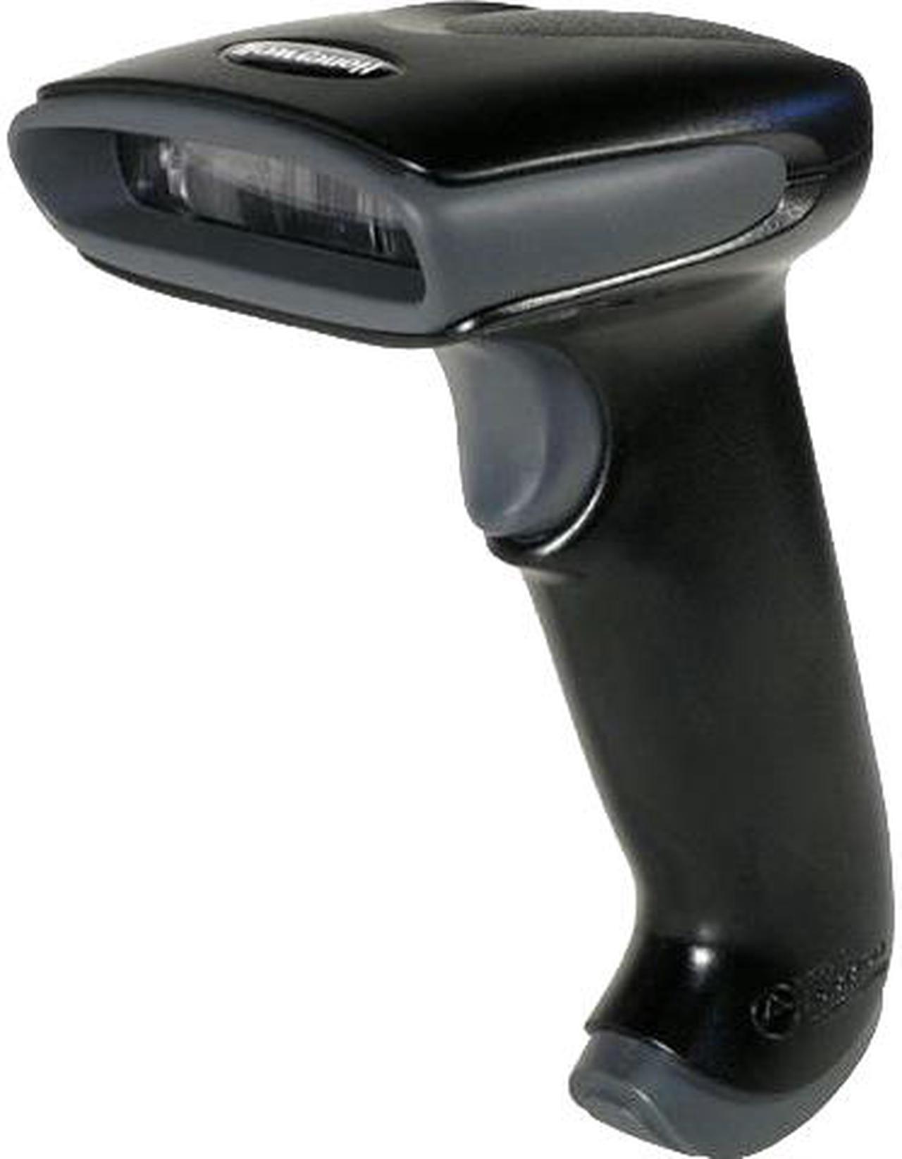 Honeywell Hyperion 1300g Wired Light Industrial Linear-imaging 1D Barcode Scanner, RS232/USB/KBW/IBM, USB Kit, Black - 1300G-2USB