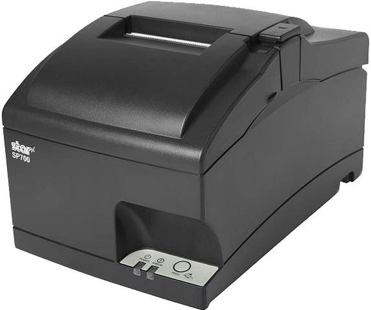 Star Micronics 39336532 SP700 Series Impact Dot Matrix Receipt Printer - Gray - SP742ME GRY US