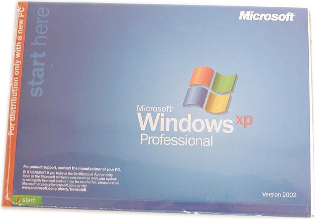 Microsoft WINDOWS XP PROFESSIONAL - OEM