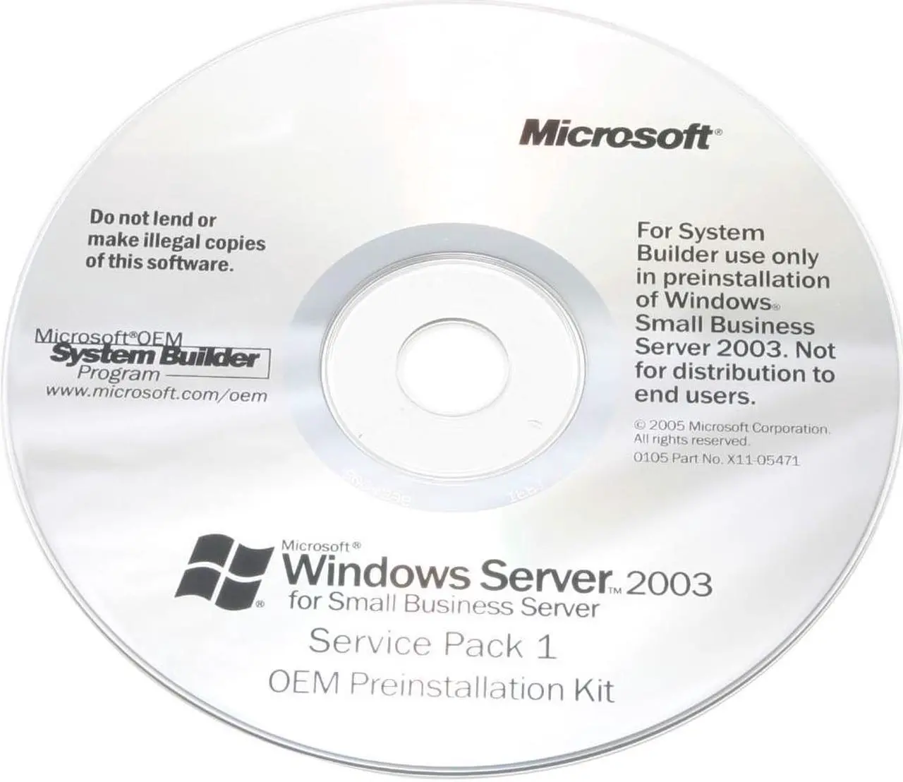 Alt view image 3 of 4 - Microsoft Windows Small Business Server 2003 Standard Edition with SP1 5 Clients - OEM