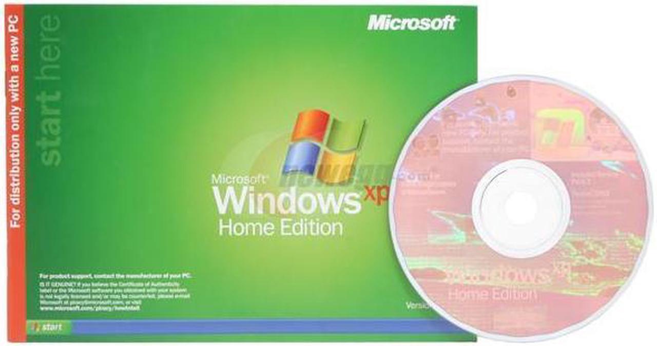 Alt view image 2 of 3 - Microsoft Windows XP Home Edition With SP2 - OEM