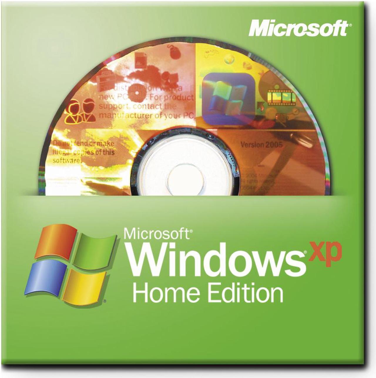 Main image of Microsoft Windows XP Home Edition With SP2 - OEM