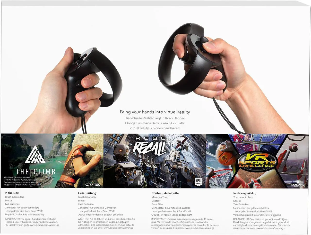 Alt view image 9 of 9 - Oculus Touch