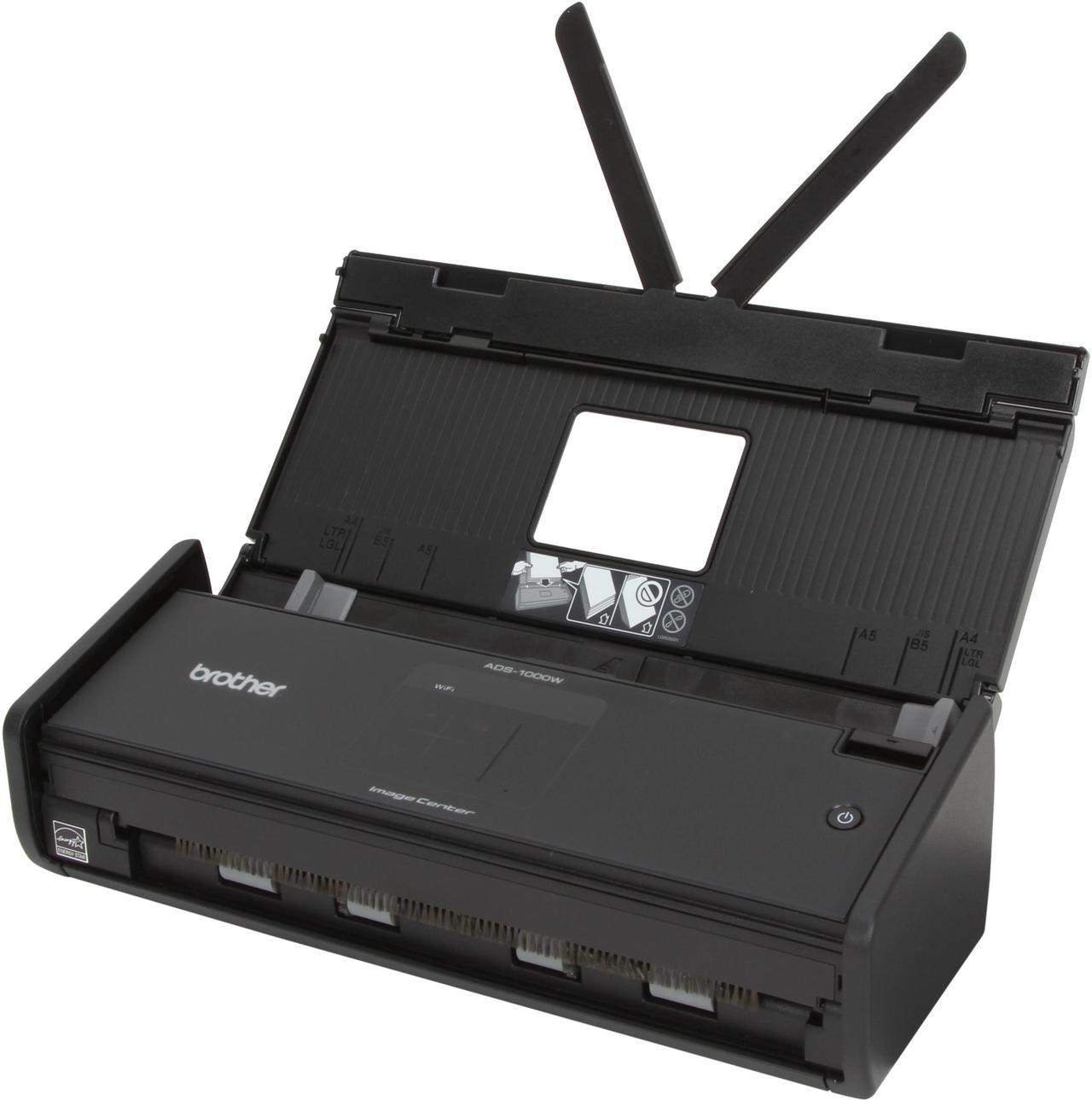 Brother ImageCenter ADS-1000W Duplex 1200 DPI x 1200 DPI Wireless / USB Color Document Scanner