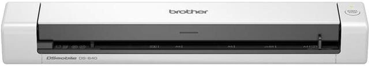 Brother DSmobile DS-640 48 bit int./ 24 bit ext. Single CIS 600 x 600 dpi Single Pass Mobile Scanner