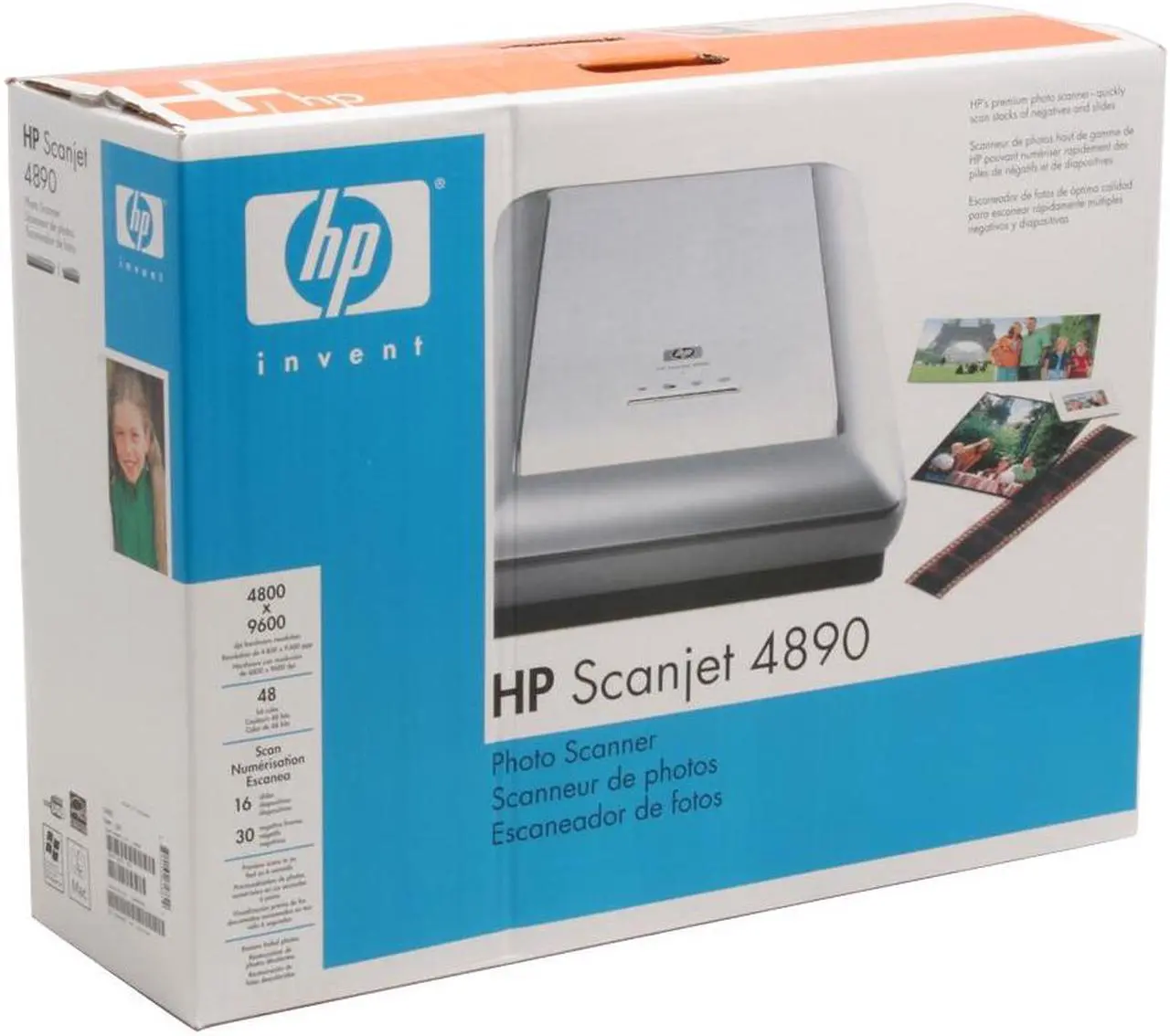 Alt view image 15 of 15 - HP Scanjet 4890 L1952AB1H 48bit Hi-Speed USB (compatible with USB 2.0 specifications) Interface Flatbed Photo Scanner