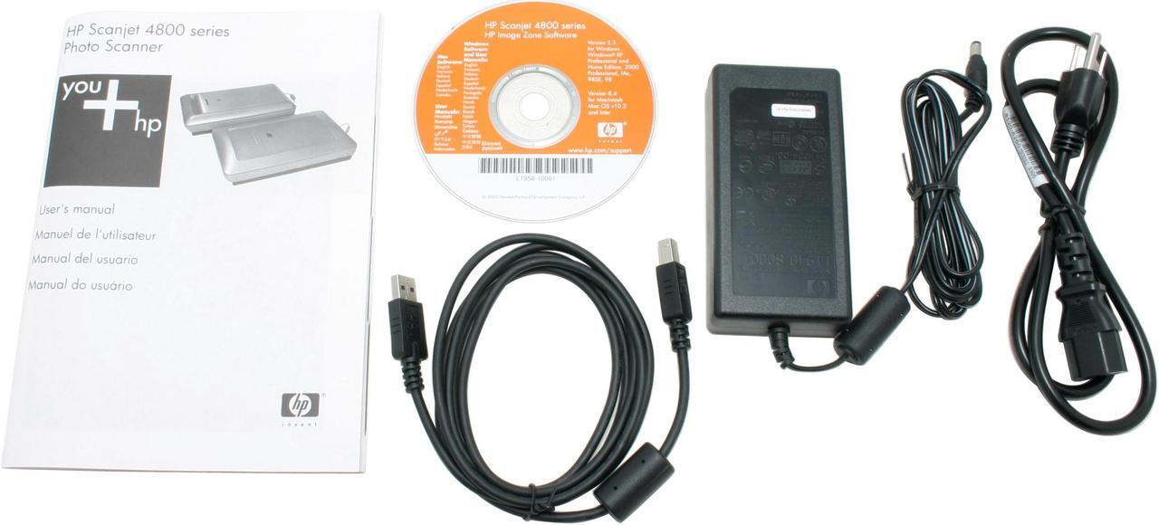 Alt view image 6 of 7 - HP Scanjet 4850 L1950AB1H 48bit USB 2.0 Interface Flatbed Photo Scanner