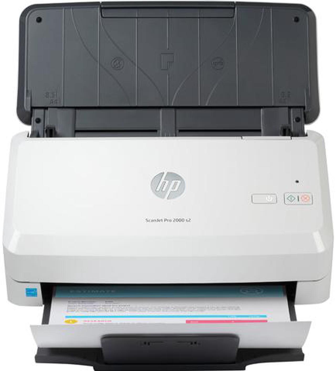 Main image of HP ScanJet Pro 2000 s2 6FW06A#BGJ 24-bit (external), 48-bit (internal) CMOS CIS 600 dpi Sheet Fed Document Scanner