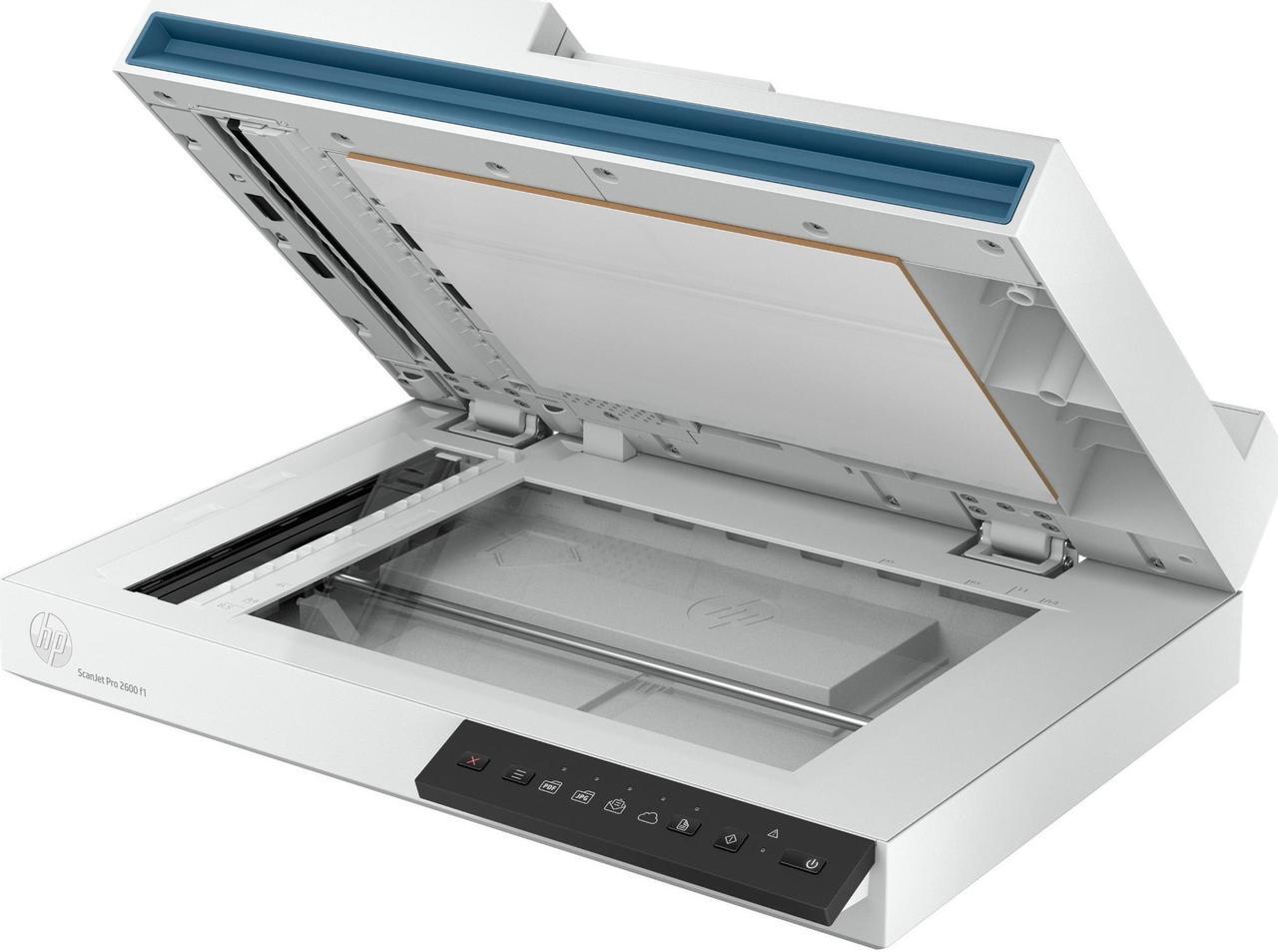 Alt view image 3 of 5 - HP ScanJet Pro 2600 f1 ADF Scanner - 600 x 600 dpi Optical 20G05A