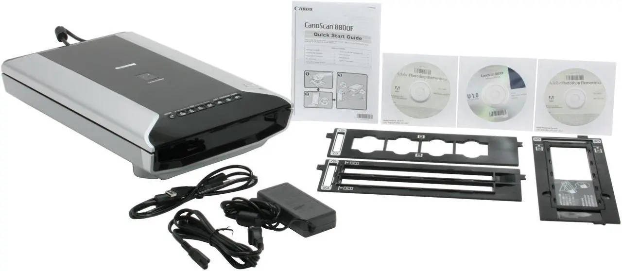 Alt view image 12 of 13 - Canon CanoScan 8800F 2168B002 4800 x 9600dpi 48bit USB Interface Flatbed Scanner