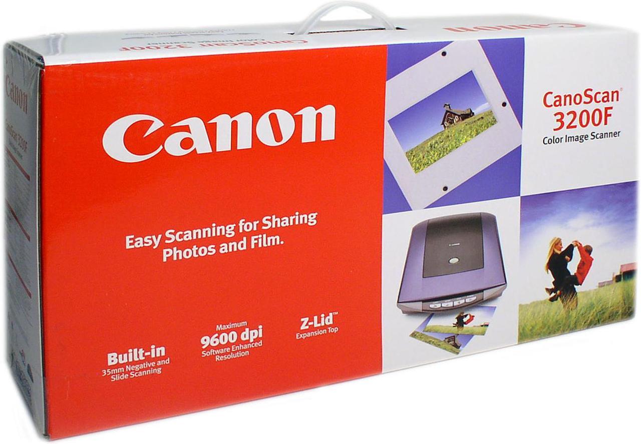 Alt view image 4 of 5 - Canon CANOSCAN 3200F 1200 x 1200dpi 48bit USB Interface Flatbed Scanner