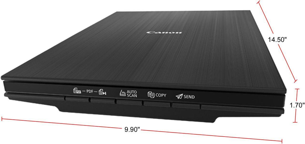 Alt view image 3 of 9 - Canon CanoScan LiDE 400 (2996C002) 4800 x 4800dpi Color: 48-bit Internal / 48-bit or 24-bit External USB Type-C (One Cable For Data & Power) Interface Flatbed Scanner