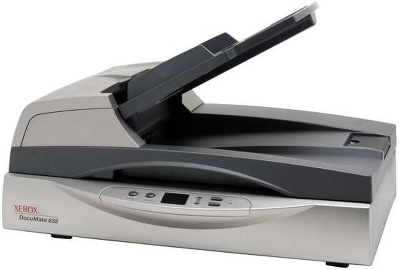 Alt view image 2 of 11 - Xerox DocuMate 632 48-bit internal (16-bit A/D converter recognizes over 281 trillion colors) 600 x 600 dpi Duplex Scanner