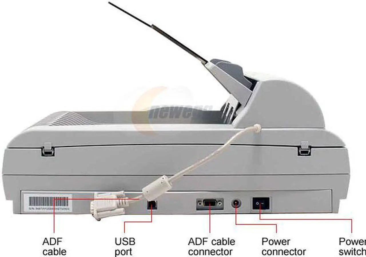 Alt view image 6 of 10 - Visioneer 9650 42 bit 600 x 1200 dpi Fast Single Pass Scanner