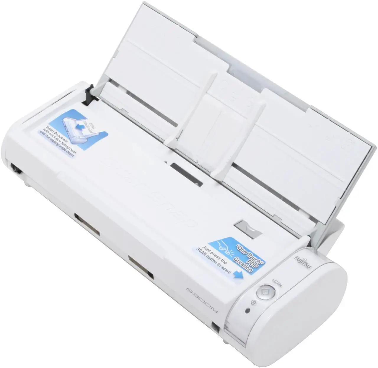 Alt view image 3 of 13 - Fujitsu ScanSnap S300M PA03541-B105 CIS 600 x 600 dpi Duplex Scanner