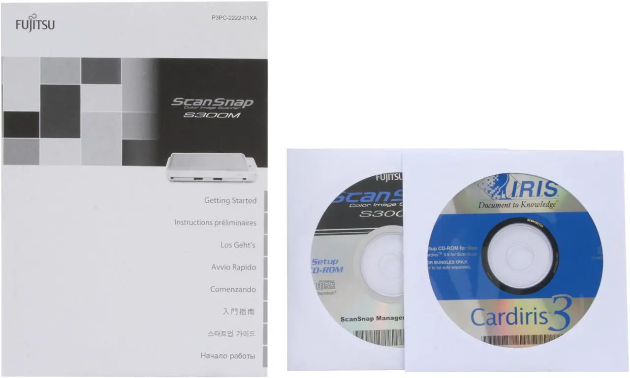 Alt view image 13 of 13 - Fujitsu ScanSnap S300M PA03541-B105 CIS 600 x 600 dpi Duplex Scanner