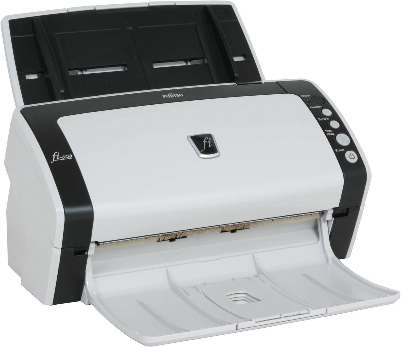 Alt view image 3 of 13 - Fujitsu fi-6130 PA03540-B055 24 bit CCD 600 dpi Duplex Scanner