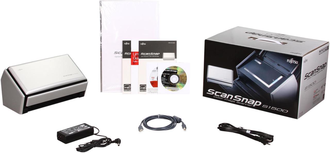 Alt view image 8 of 8 - Fujitsu ScanSnap S1500 Instant PDF Sheet-Fed Scanner for PC