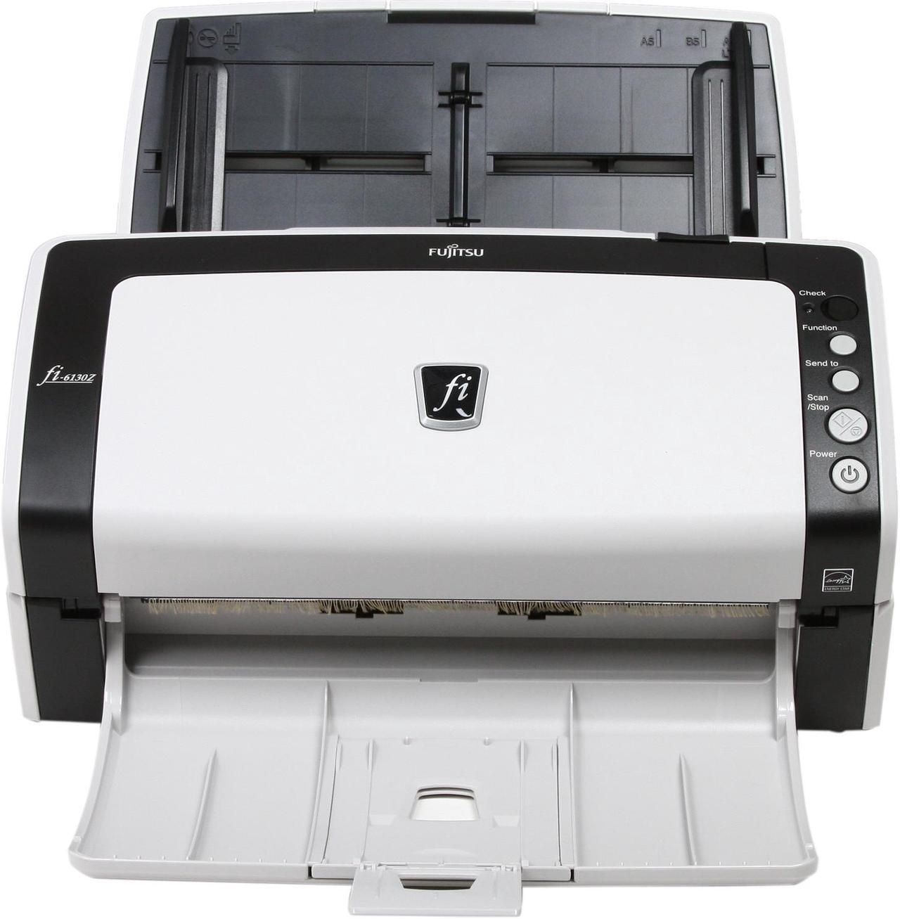 Alt view image 2 of 8 - Fujitsu fi-6130Z Duplex Sheet-Fed Document Scanner (PA03630-B055)