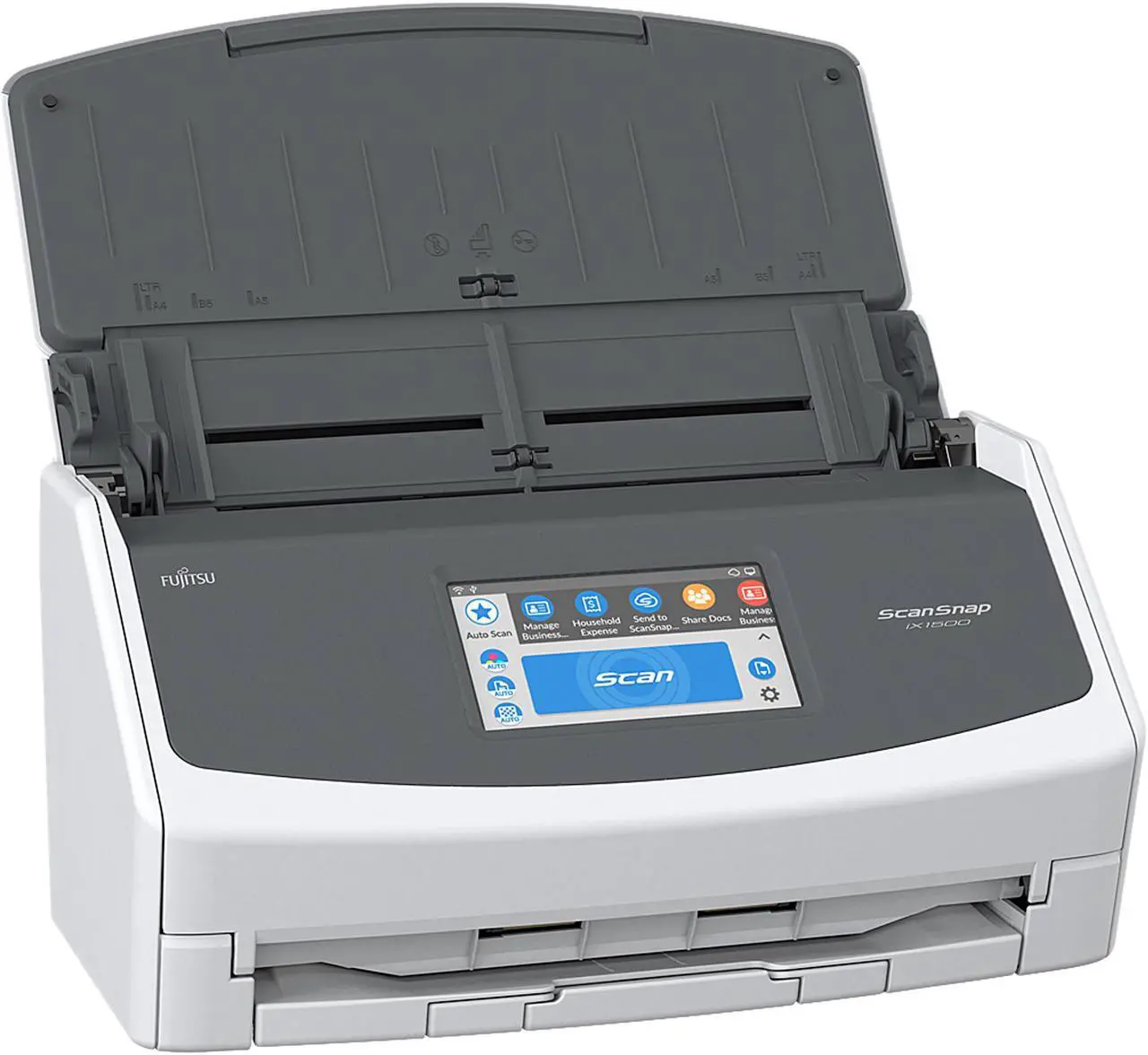 Alt view image 3 of 13 - Fujitsu ScanSnap iX1500 (PA03770-B005) Document Scanner