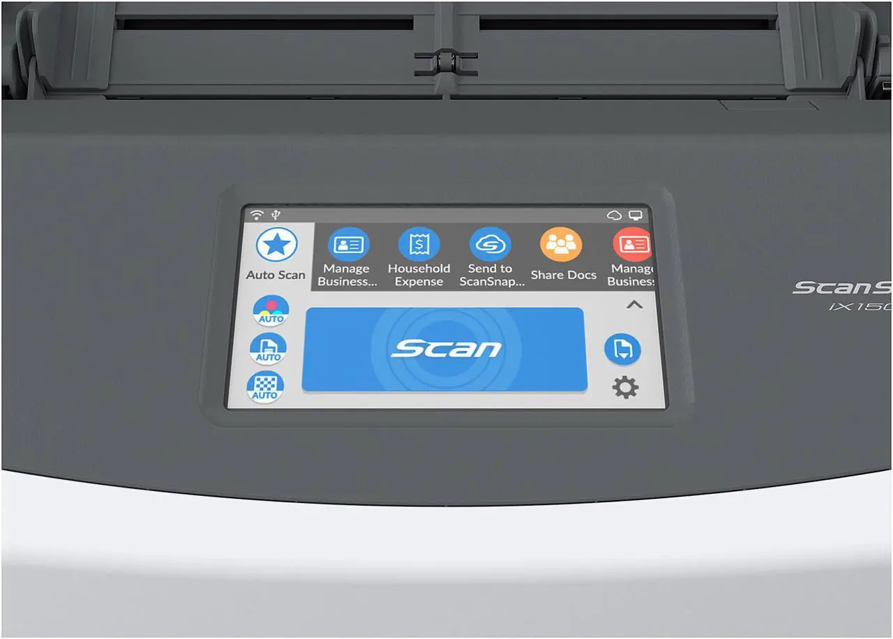 Alt view image 5 of 13 - Fujitsu ScanSnap iX1500 (PA03770-B005) Document Scanner