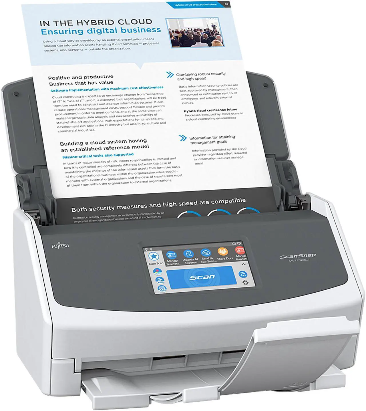 Main image of Fujitsu ScanSnap iX1500 (PA03770-B005) Document Scanner