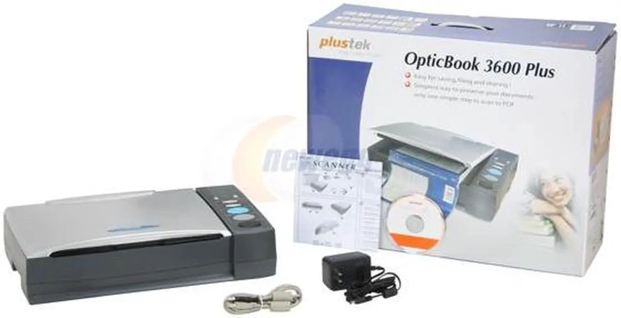 Alt view image 3 of 3 - Plustek OpticBook 3600 Plus B68-BBM31-C 48bit USB 2.0 Interface Fast Single Pass Scanner