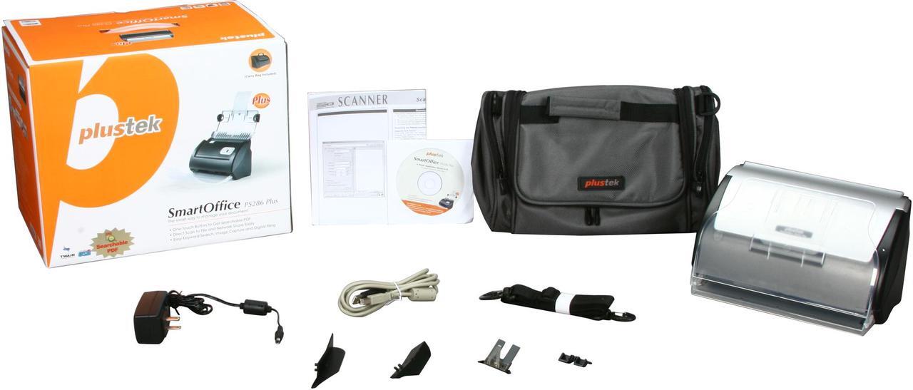 Alt view image 7 of 7 - Plustek SmartOffice PS286 Plus (783064424486) Duplex up to 600 dpi USB Sheetfed Document Scanner
