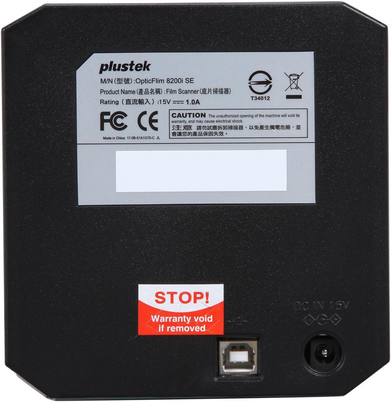 Alt view image 5 of 7 - Plustek OpticFilm 8200i SE (783064365345) up to 7200 dpi USB Film and slide Scanner