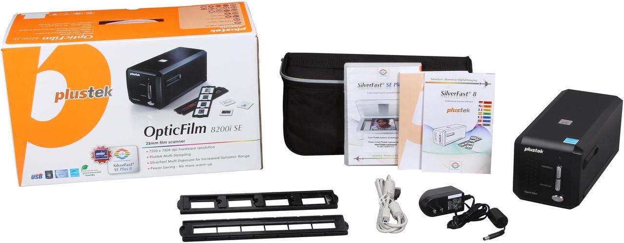 Alt view image 8 of 7 - Plustek OpticFilm 8200i SE (783064365345) up to 7200 dpi USB Film and slide Scanner