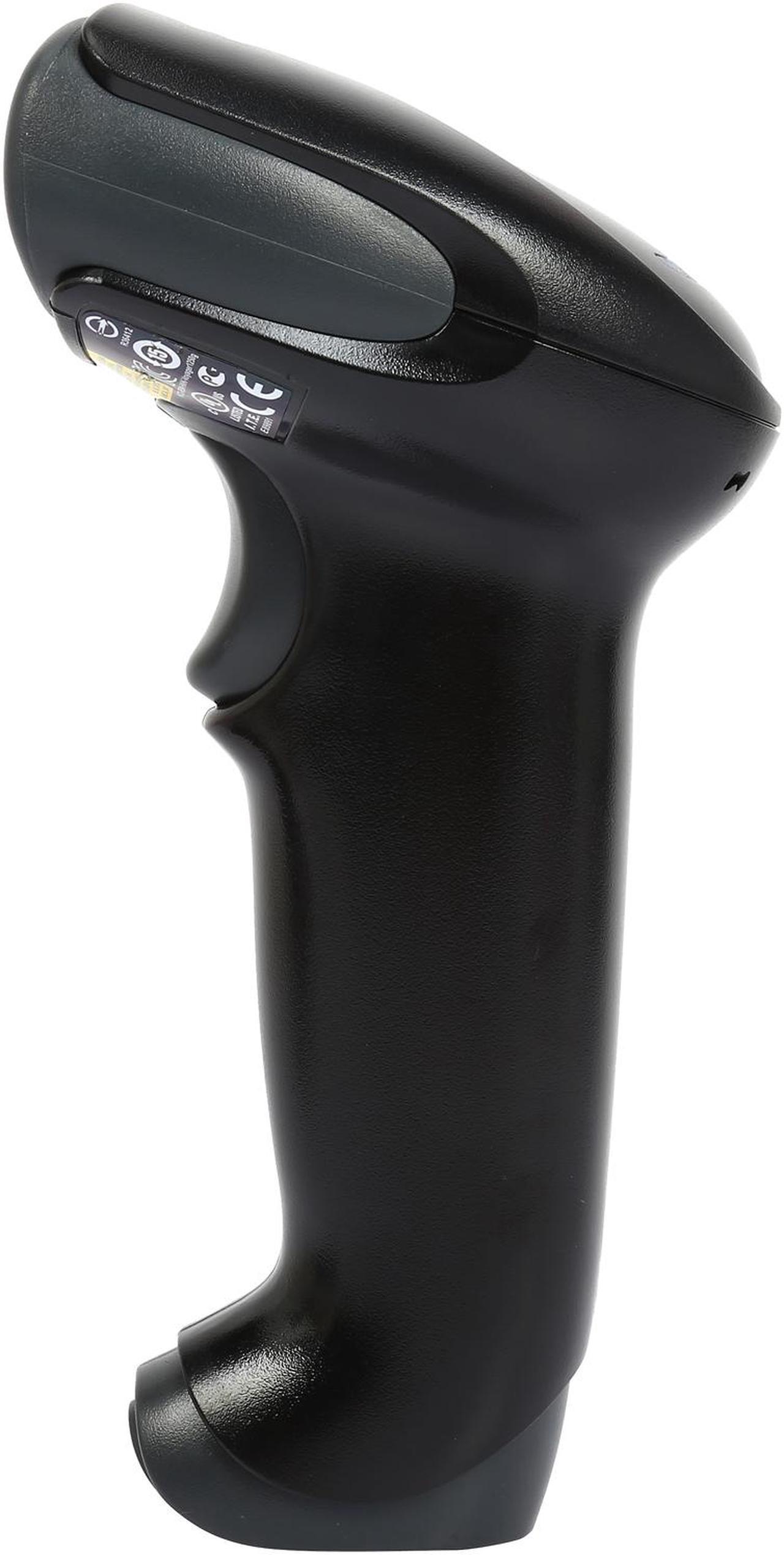 Alt view image 6 of 8 - Honeywell Voyager 1250g Wired General Duty Single-line Laser Barcode Scanner, RS232/USB/KBW/IBM, Black, USB Kit w/ Stand - 1250G-2USB-1