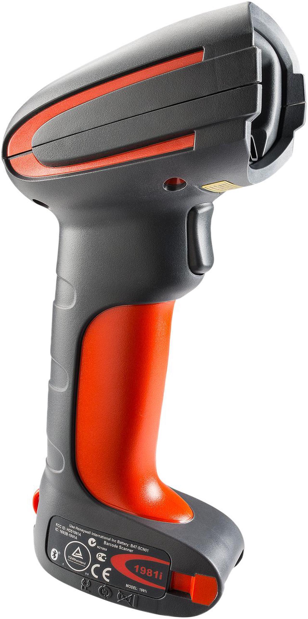 Alt view image 2 of 4 - Honeywell Granit 1981i Wireless Industrial, Full-Range Barcode Scanner, 1D/2D, FR Focus, Bluetooth Class 1, with Vibrator, Serial Kit, Red - 1981IFR-3SER-5-N (Assembled in Mexico)