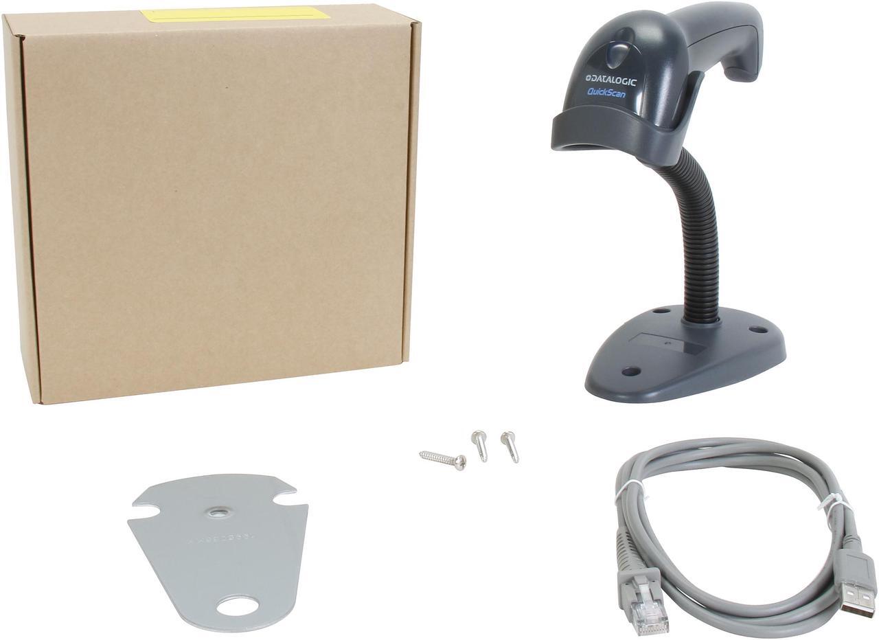 Alt view image 5 of 5 - Datalogic QD2130-BKK1S QuickScan I QD2100 Linear Imaging Barcode Scanner