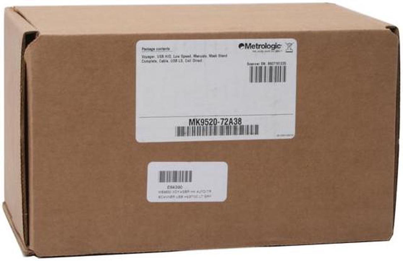 Alt view image 8 of 8 - Honeywell Metrologic MK9520-72A38 MS9520 Voyager Single Scan Line Barcode Scanner