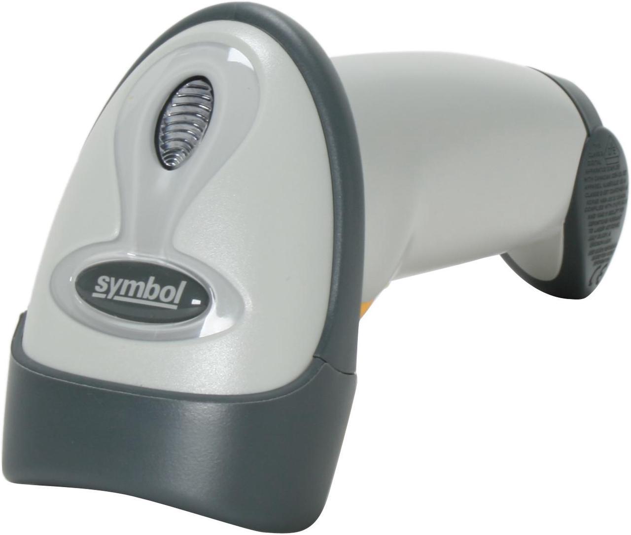 Zebra (Motorola) Symbol LS2208 Series LS2208-SR20001R-NA Handheld Barcode Scanner - USB Kit with Cable and Stand