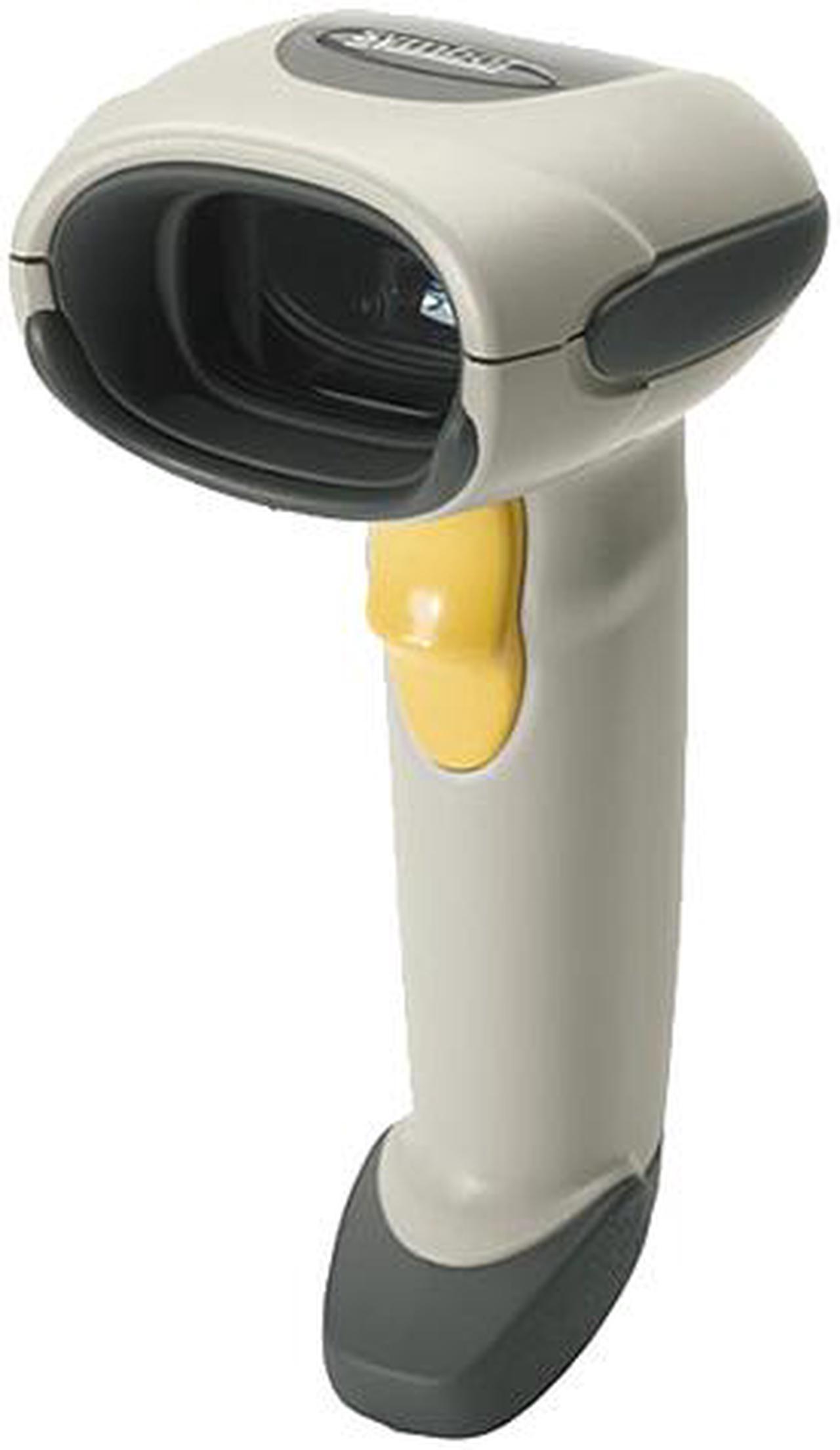 Zebra (Motorola) Symbol LS4208-SBZU0100ZR Barcode Scanner (White) - USB Cable Included