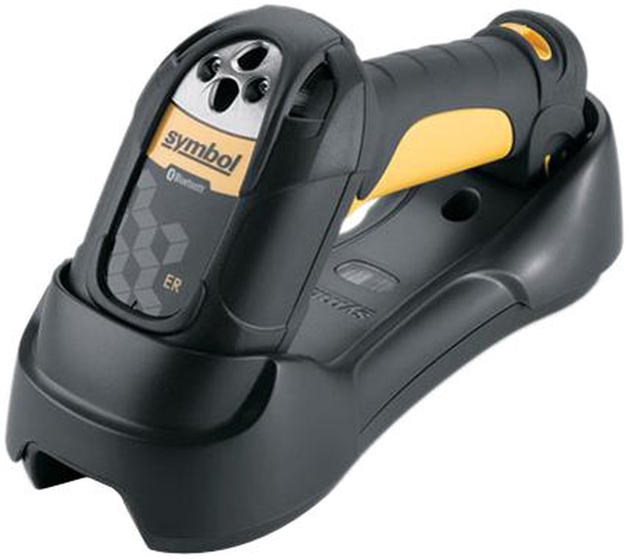 Zebra (Motorola) Symbol LS3578-ERBU0100UR Barcode Scanner (Yellow) - USB Kit with Cradle