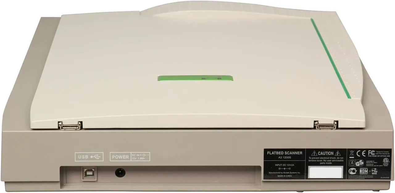 Alt view image 4 of 7 - Mustek A3 1200S 1200 x 1200dpi 48bit USB 2.0 Interface Flatbed Scanner