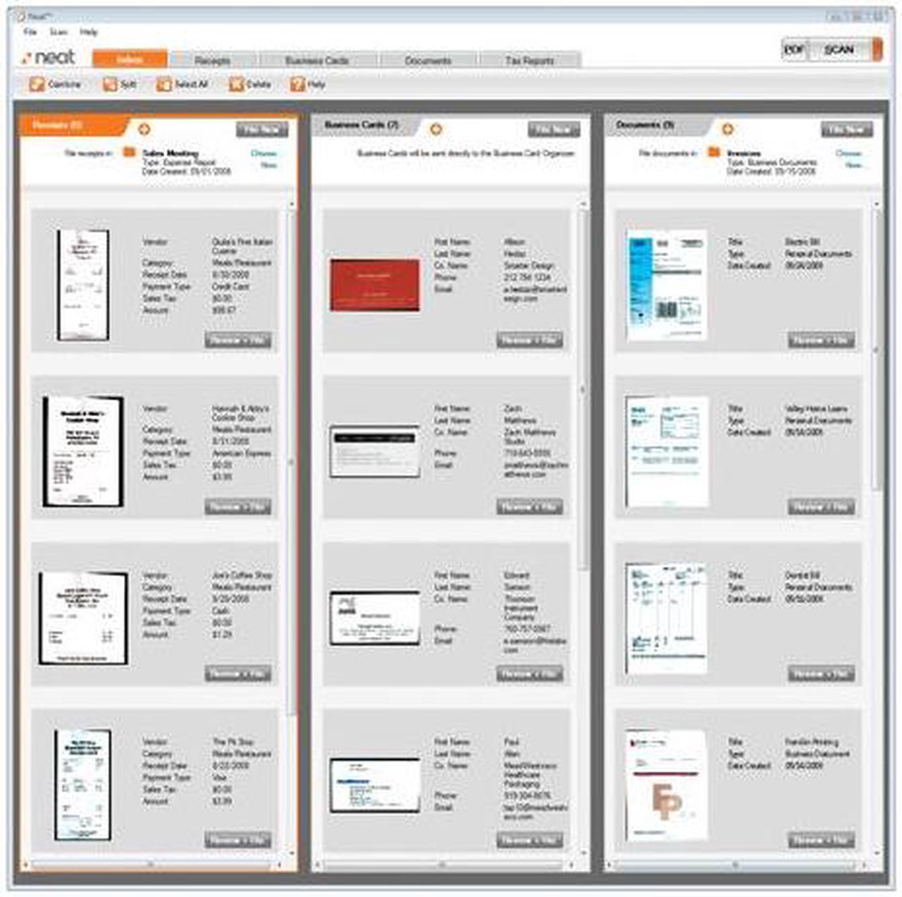 Alt view image 10 of 14 - NeatDesk Desktop Scanner and Digital Filing System - PC